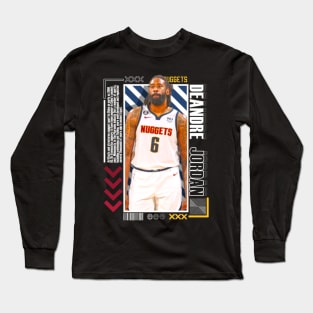 Deandre Jordan Paper Poster Version 10 Long Sleeve T-Shirt